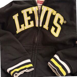 Levis Kids Black Full Zip Jacket Size 3T
